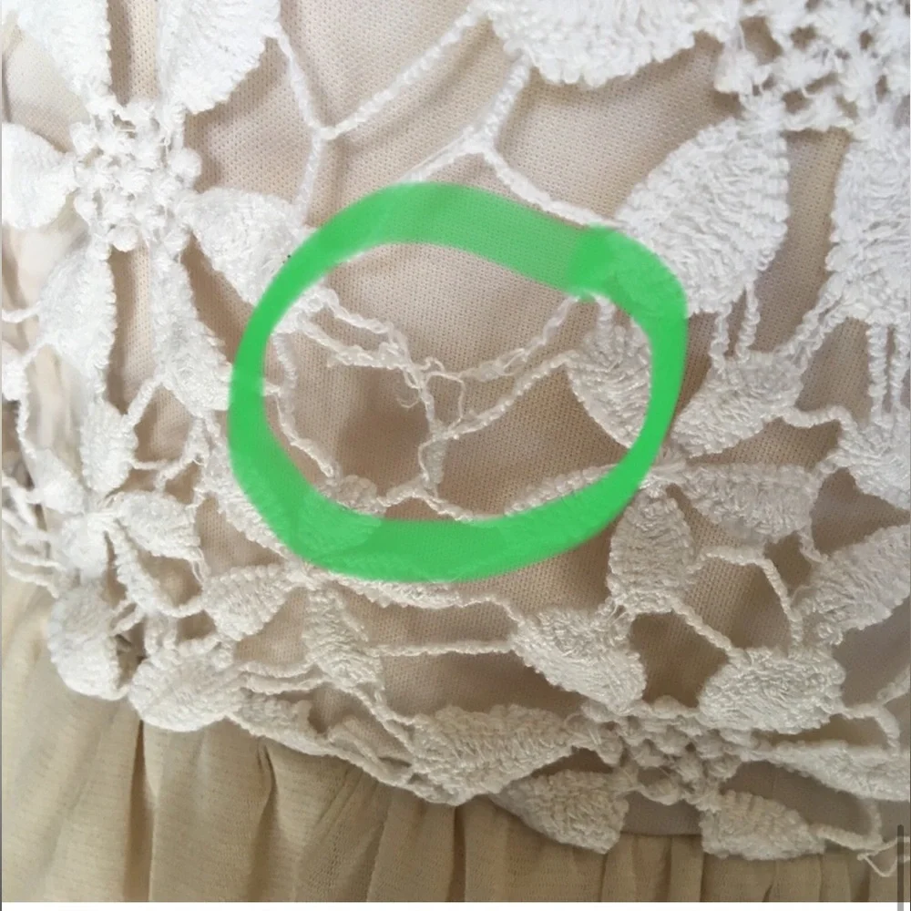 Rue21 Cream Puff Sleeve Midi Sundress - Picture 7 of 16
